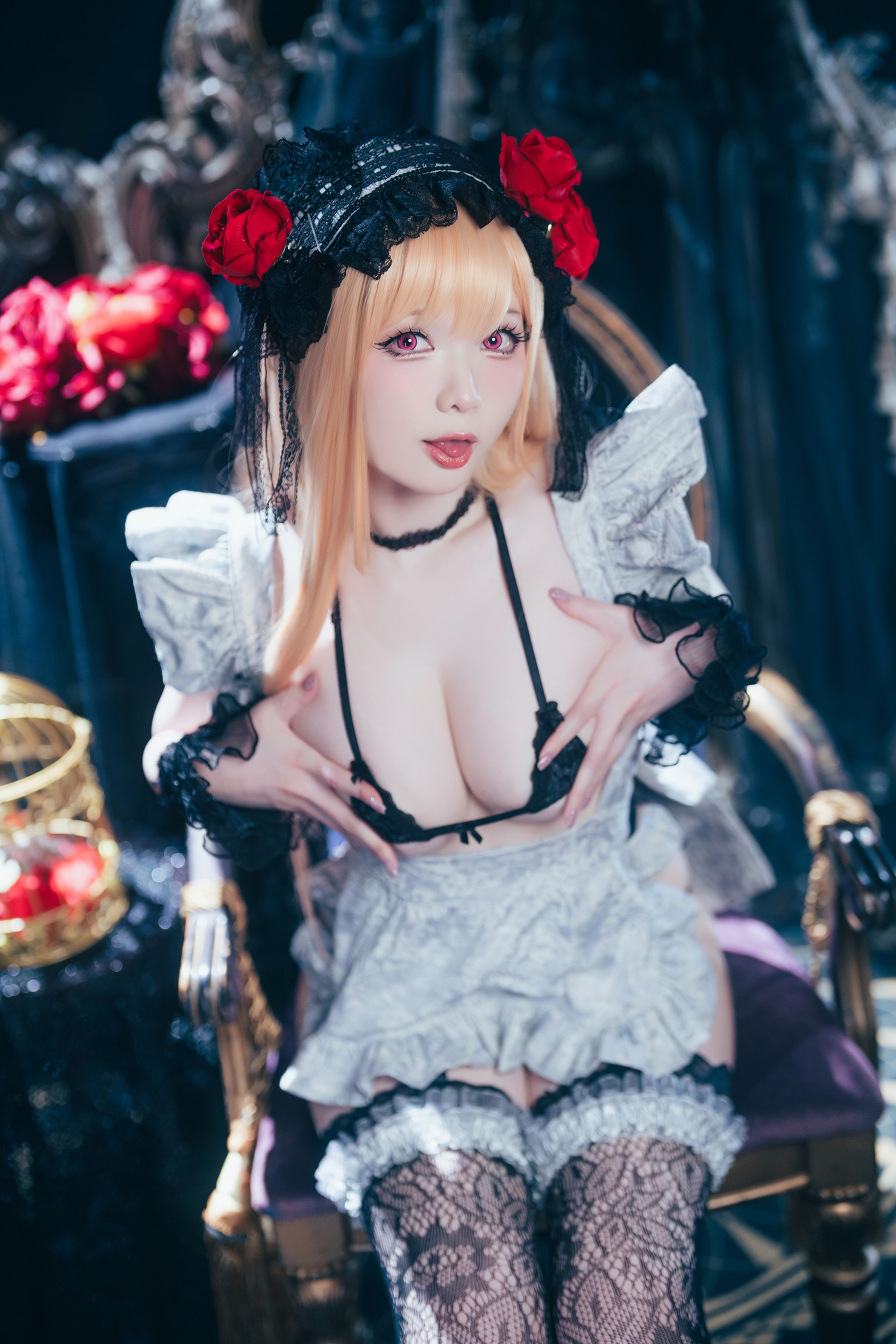 图片[1]-霜月shimo – NO.148 喜多川海梦 My Dress Up[92P]-XikXak
